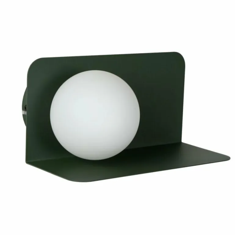 Applique murale Lucide BONNI Vert, 1 lumière