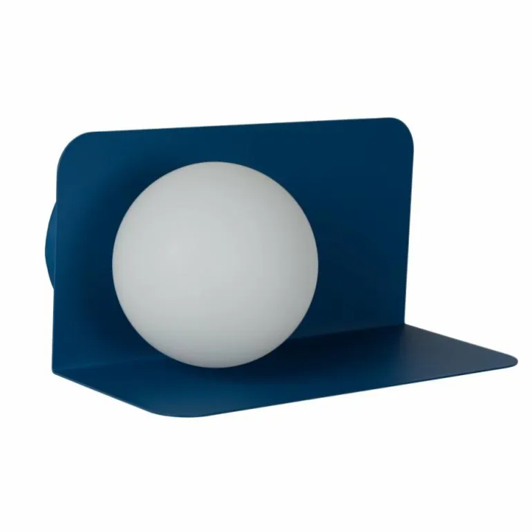 Applique murale Lucide BONNI Bleu, 1 lumière