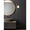 Applique murale Lucide JELTE Noir, 1 lumière