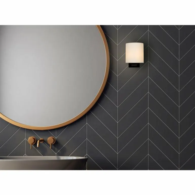 Applique murale Lucide JELTE Noir, 1 lumière