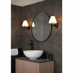 Applique murale Lucide ROXY Noir, 1 lumière