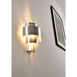 Applique murale Lucillo Aluminium, 1 lumière