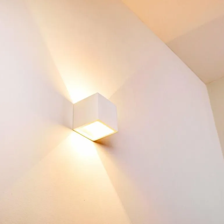 Applique murale Mazara Blanc, 1 lumière