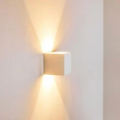 Applique murale Mazara Blanc, 1 lumière