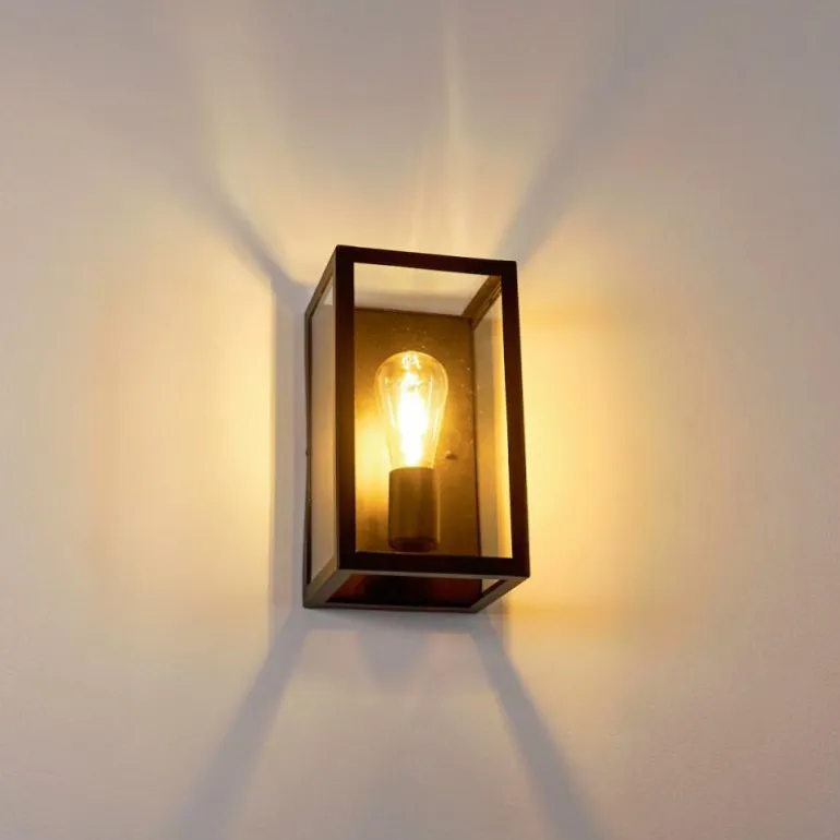 Applique murale Moatize Noir, 1 lumière