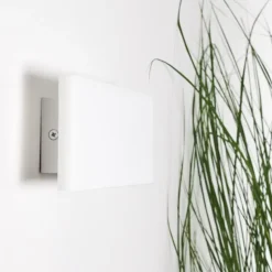 Applique murale Mosambik LED Blanc, 1 lumière