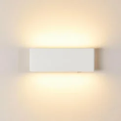 Applique murale Mosambik LED Blanc, 1 lumière