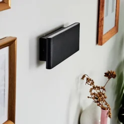 Applique murale Mosambik LED Noir, Blanc, 1 lumière
