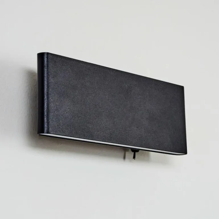 Applique murale Mosambik LED Noir, Blanc, 1 lumière