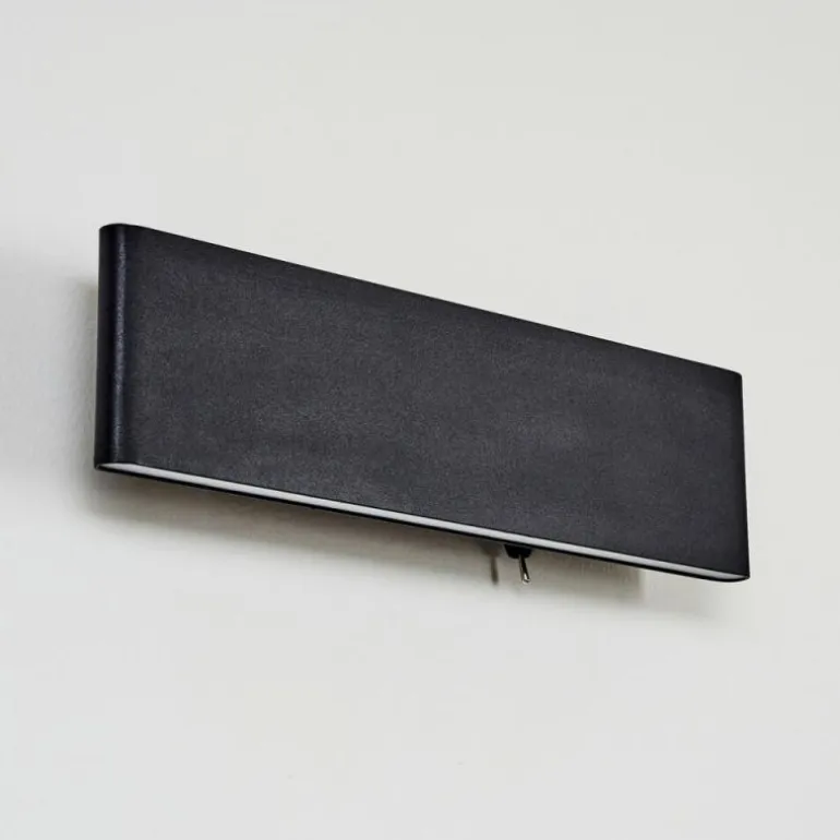 Applique murale Mosambik LED Noir, Blanc, 1 lumière