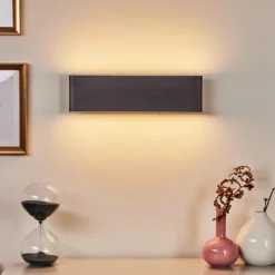 Applique murale Mosambik LED Noir, Blanc, 1 lumière