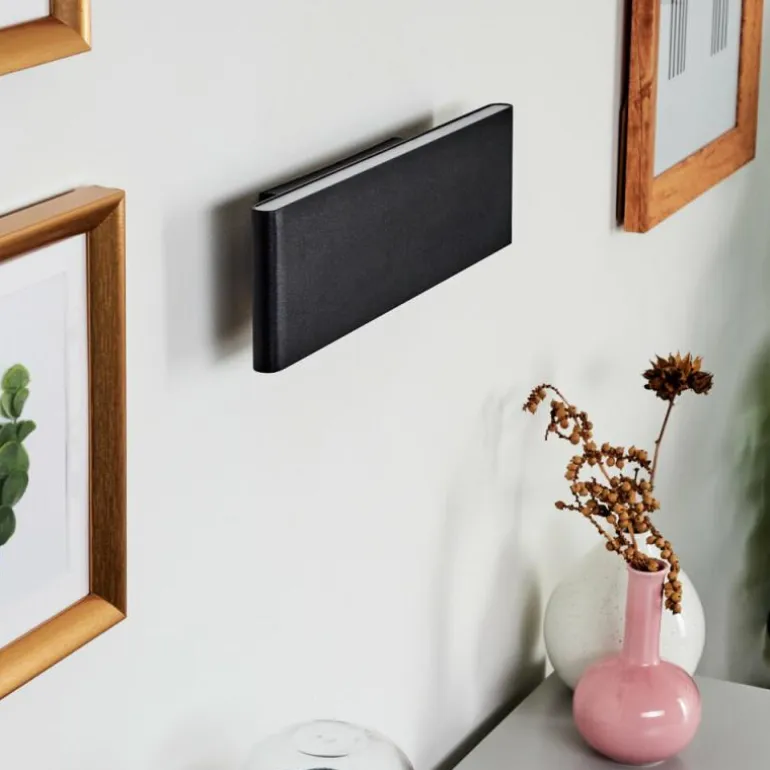 Applique murale Mosambik LED Noir, Blanc, 1 lumière