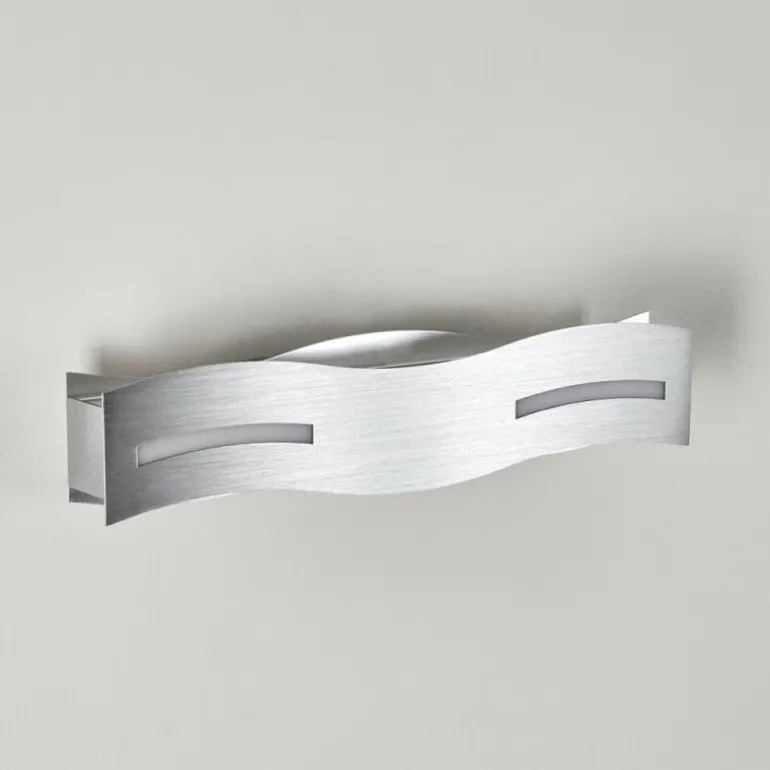 Applique murale Nagold LED Chrome, Nickel mat, 1 lumière