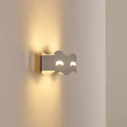Applique murale Nagold LED Chrome, Nickel mat, 1 lumière