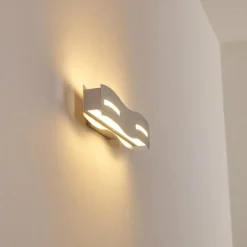 Applique murale Nagold LED Chrome, Nickel mat, 1 lumière