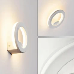 Applique murale Nevis LED Blanc, 1 lumière