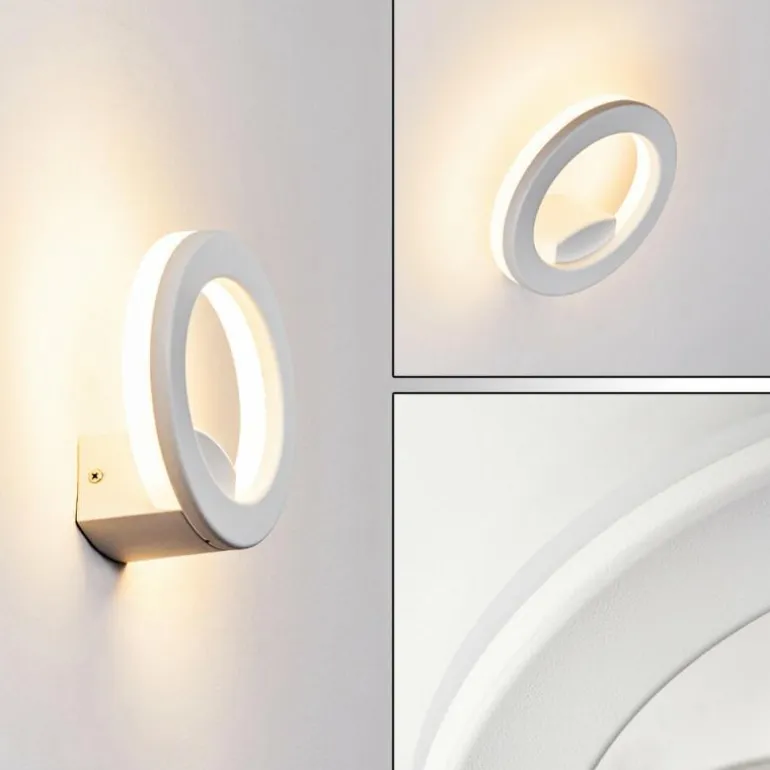 Applique murale Nevis LED Blanc, 1 lumière
