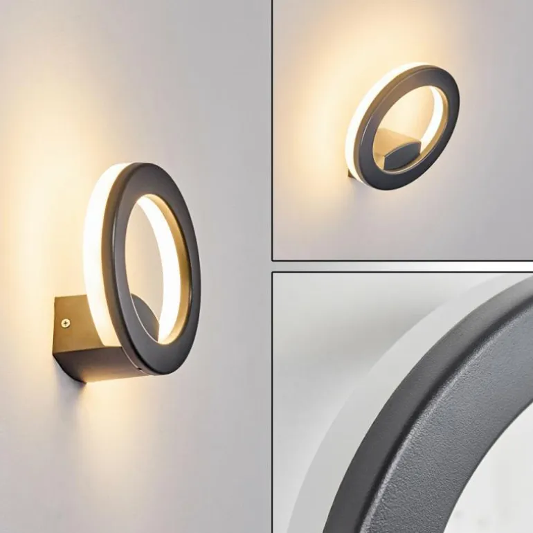 Applique murale Nevis LED Anthracite, 1 lumière