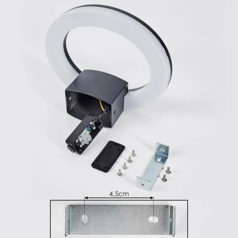 Applique murale Nevis LED Anthracite, 1 lumière