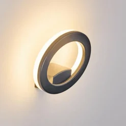 Applique murale Nevis LED Anthracite, 1 lumière