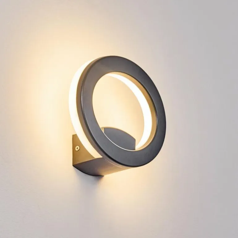 Applique murale Nevis LED Anthracite, 1 lumière