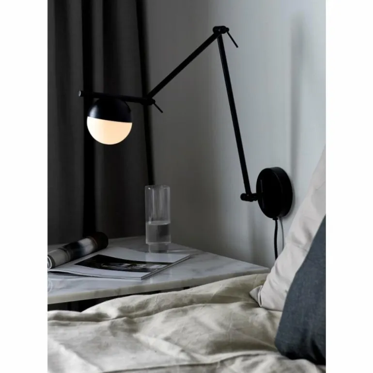 Applique murale Nordlux CONTINA Noir, 1 lumière