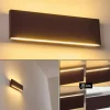 Applique murale Obion LED Rouille, 2 lumières