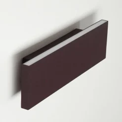 Applique murale Obion LED Rouille, 2 lumières