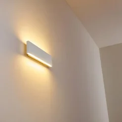 Applique murale Obion LED Blanc, 2 lumières