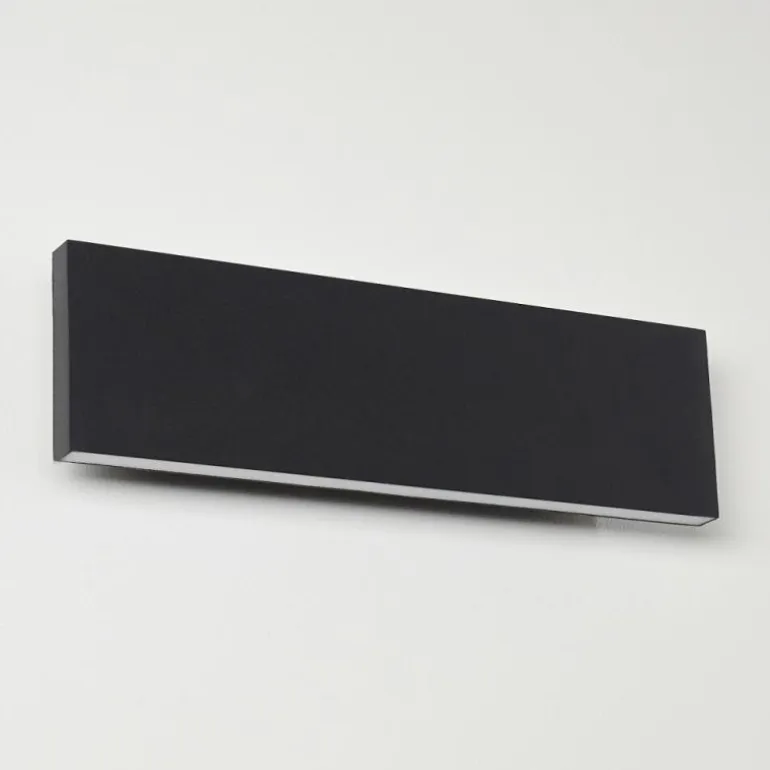 Applique murale Obion LED Anthracite, 2 lumières