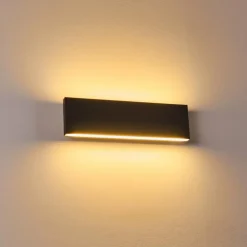 Applique murale Obion LED Anthracite, 2 lumières