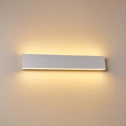 Applique murale Obion LED Blanc, 2 lumières