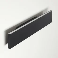 Applique murale Obion LED Noir, 2 lumières