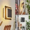 Applique murale Orchaise LED Noir, Blanc, 1 lumière