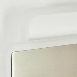 Applique murale Orchaise LED Nickel mat, Blanc, 1 lumière