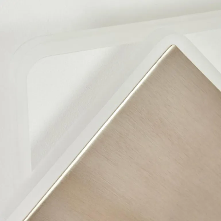 Applique murale Orchaise LED Nickel mat, Blanc, 1 lumière