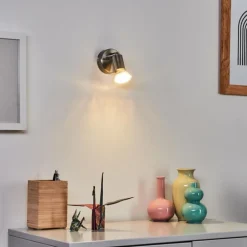 Applique murale Oula LED Nickel mat, 1 lumière