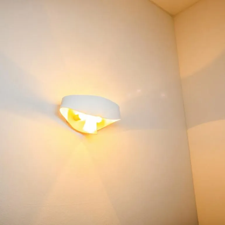 Applique murale Padua Blanc, 2 lumières
