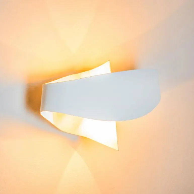 Applique murale Padua Blanc, 2 lumières