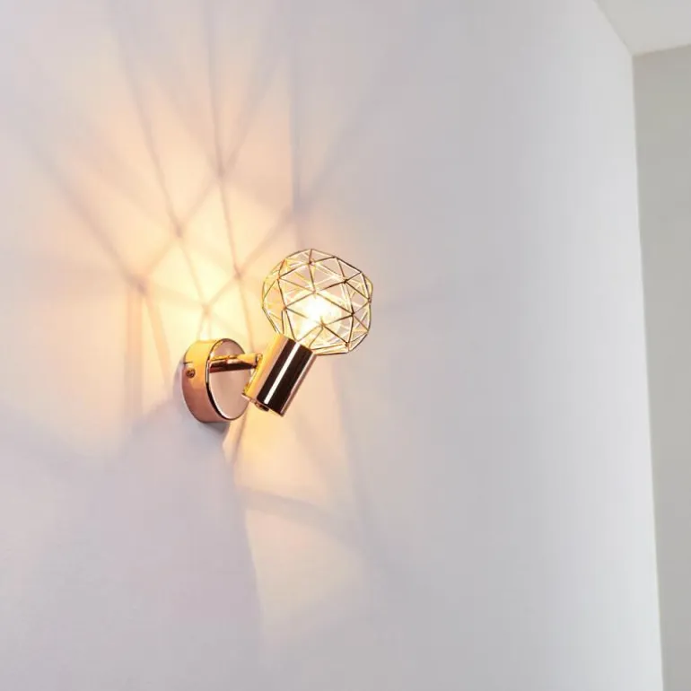 Applique murale Palmira Cuivre, 1 lumière
