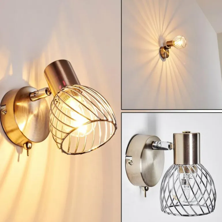 Applique murale Parado Nickel mat, 1 lumière
