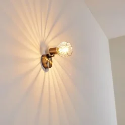 Applique murale Parado Nickel mat, 1 lumière