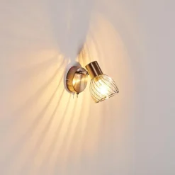 Applique murale Parado Nickel mat, 1 lumière