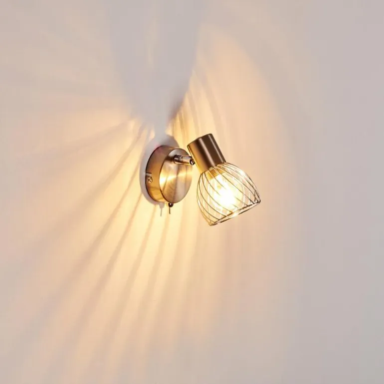 Applique murale Parado Nickel mat, 1 lumière