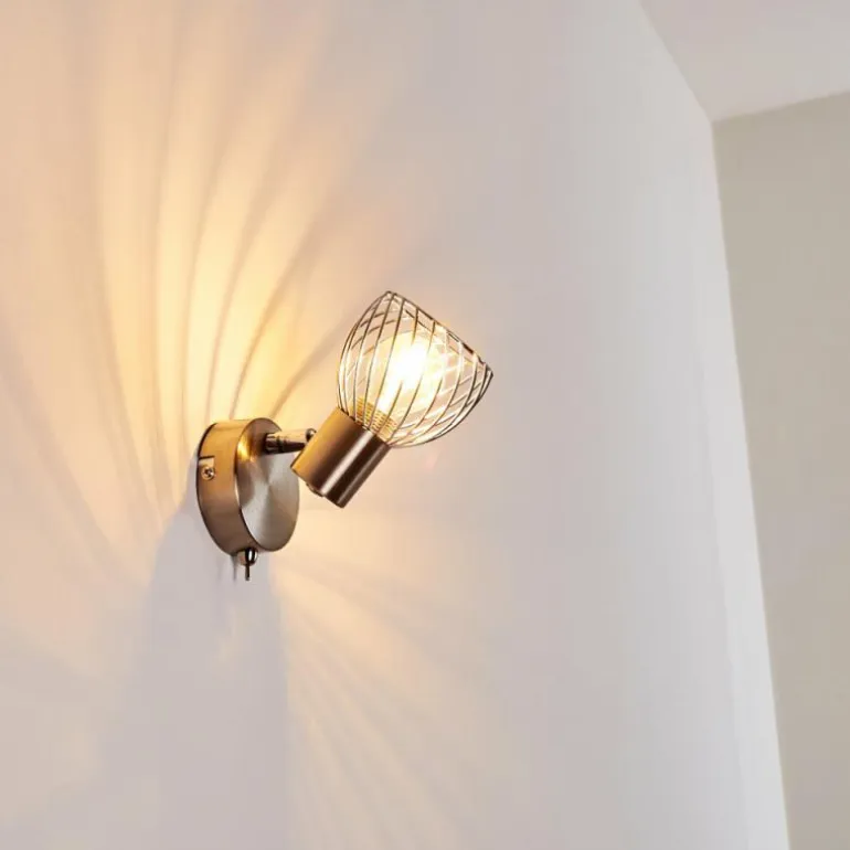 Applique murale Parado Nickel mat, 1 lumière