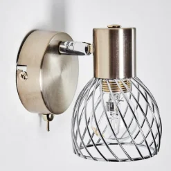 Applique murale Parado Nickel mat, 1 lumière