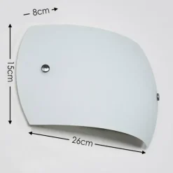 Applique murale Pilar Blanc, 2 lumières