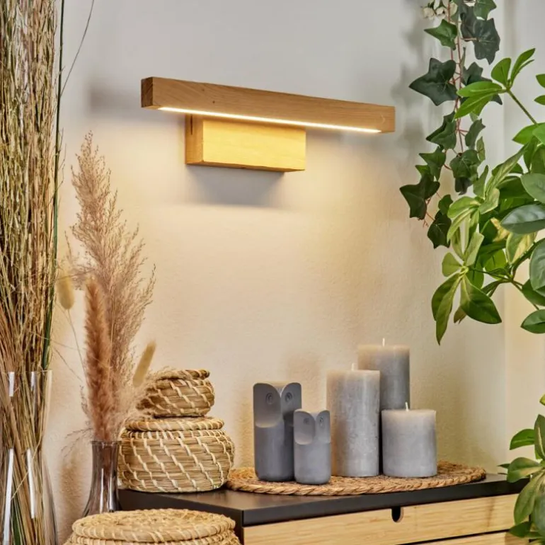 Applique murale Quines LED Écru, 1 lumière