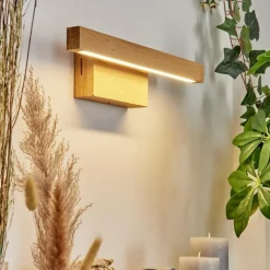 Applique murale Quines LED Écru, 1 lumière