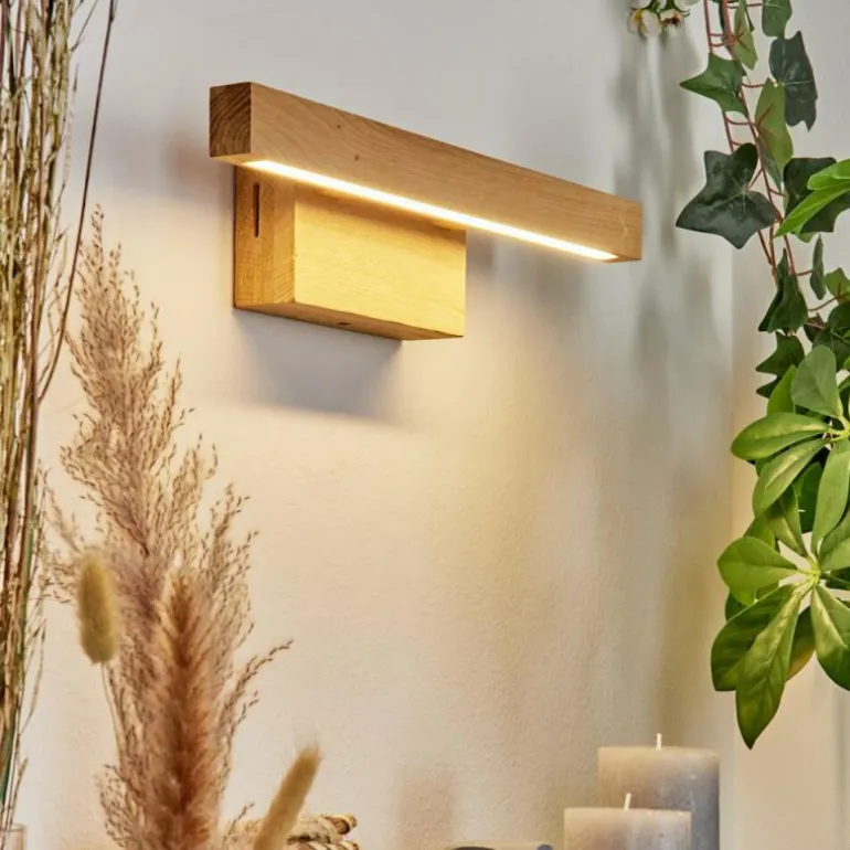 Applique murale Quines LED Écru, 1 lumière